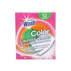 At Home Color Laundry Sheets 12-pack