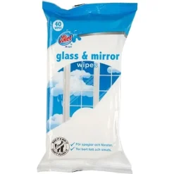 Våtservetter För Glas Och Fönster 40-pack