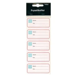 Frysetiketter 100-pack