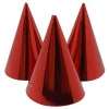 Partyhatt Röd Metallic 6-pack -Megafynd shop 15703 1 2