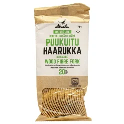 Flergångsgaffel I Trä 20-pack