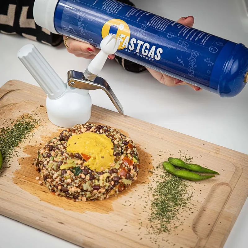 Fastgas Gräddsifon Tub 0.95 Liter 4 Fastgas Gräddsifon Tub 0.95 Liter - Bild 2