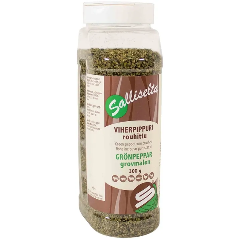 Grönpeppar Grovmalen 300 Gram 3 Grönpeppar Grovmalen 300 Gram