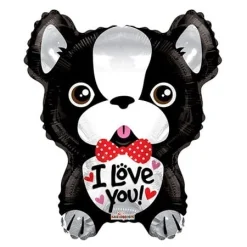Folieballong French Bulldog 46 Cm