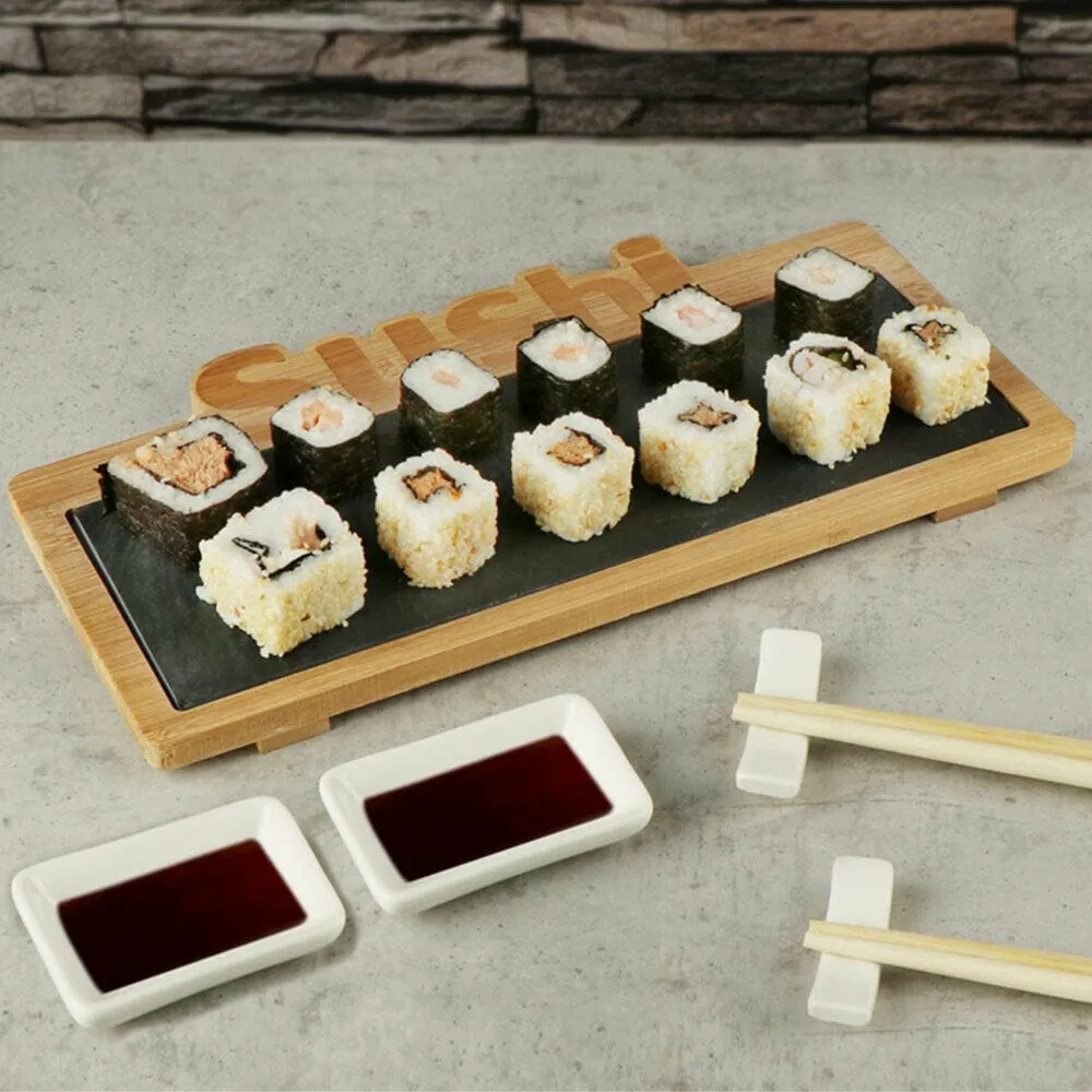 Sushi Serverings-set I Sju Delar 3 Sushi Serverings-set I Sju Delar