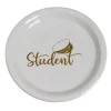 Papperstallrikar Student Vita Med Guldtext 23 Cm 6-pack -Megafynd shop 17572 1 2