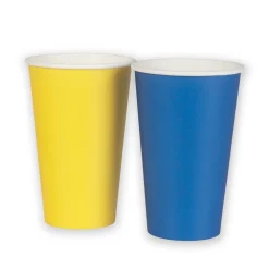 Ölglas I Papper Blåa Och Gula 24-pack