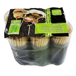 Tilltuggshållare Av Bamboo 65 Mm 6 X 100-pack