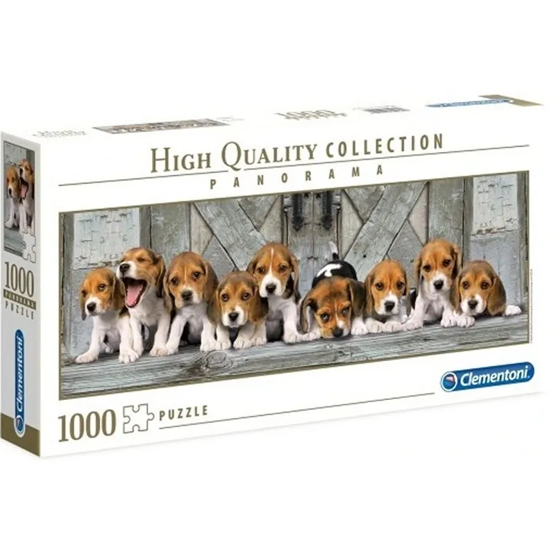 Pussel Med Beagle-valpsmotiv 1000 Bitar 3 Pussel Med Beagle-valpsmotiv 1000 Bitar