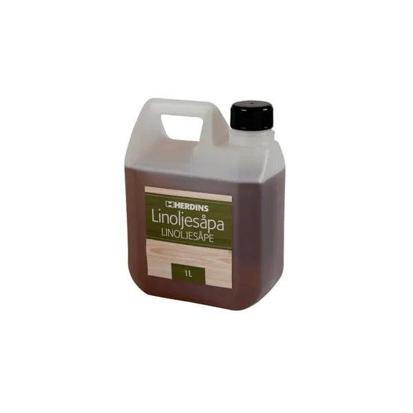 Herdins Linoljesåpa 1000 Ml 2 Herdins Linoljesåpa 1000 Ml